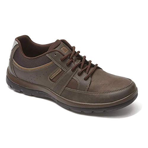 Rockport Men's Get Your Kicks Blucher Brown Sneaker 9.5 W (EE)-9.5 W