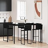 Qualité durable pour un plaisir durable : fabriquée en bois de haute qualité et avec un cadre en métal robuste, cette table est conçue pour durer. Il offre une solution fiable et attrayante pour votre cuisine ou votre salle à manger qui apportera du plaisir pendant des années.