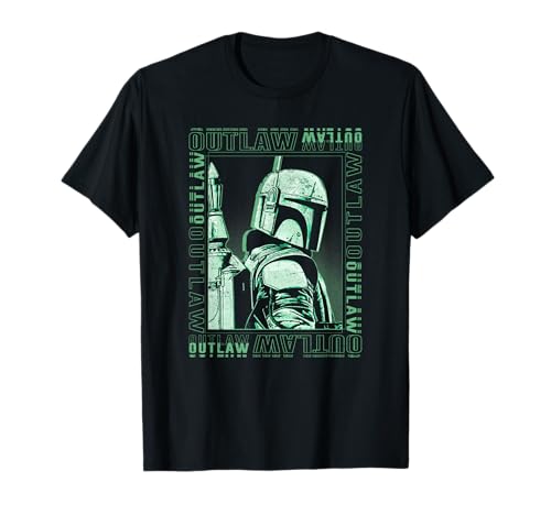 T-shirt Star Wars The Book of Boba Fett Outlaw Box Up pour fan de science-fiction