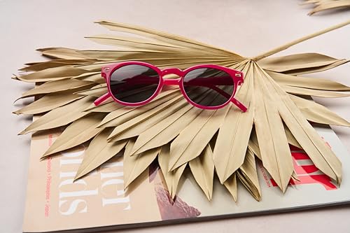 Peepers by PeeperSpecs Boho Round Sunglasses, Polarized, No Correction4