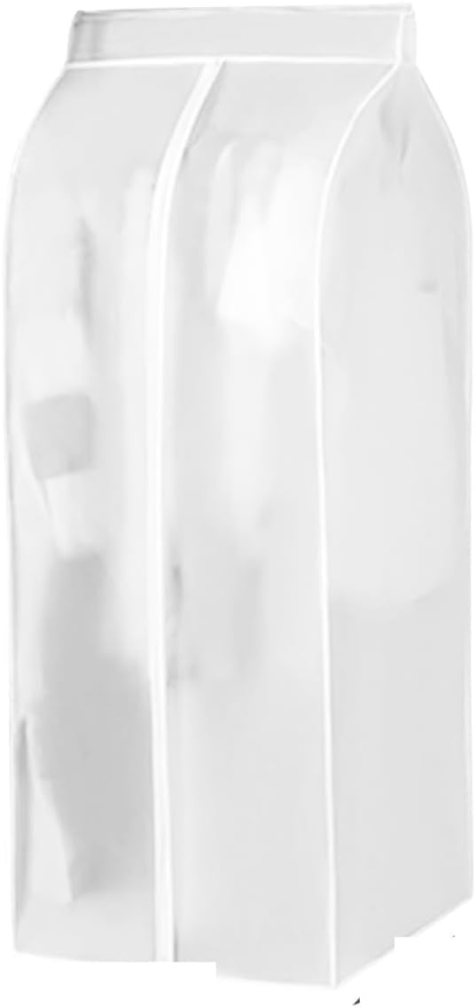 Artemisia New Clothes Hanging Dust Cover Dress Suit Coat Transparent Storage Bag Case Organizer Wardrobe Dress Clothing Hanging Dust Cover (Color : Extra L)