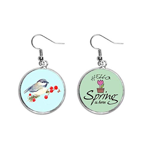 Pendientes de urraca joya de primavera para looks de diario