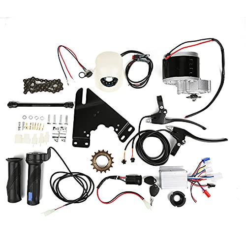Lairun Kit de conversão de bicicleta com acionamento elétrico de 14 peças/conjunto, conjunto de cont