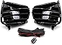 Dreamseek LED DRL for Kia Optima K5 GT-Line 2021 2022 2023 Daytime Running Light Assembly Driving Bumper Lamp + Fog Lamp Bezel