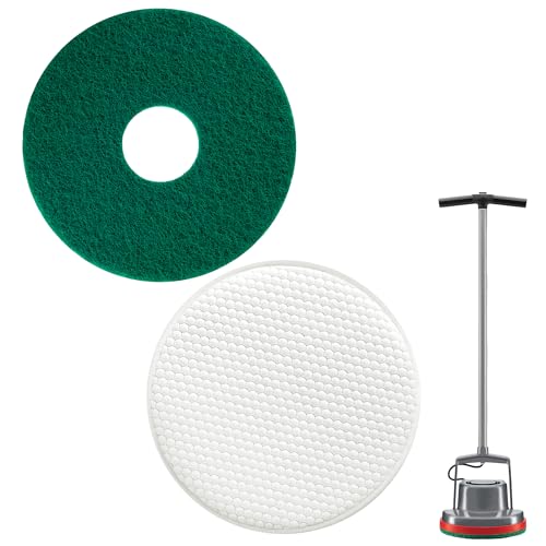2 Pack Floor Machine Pads for Oreck Orbiter