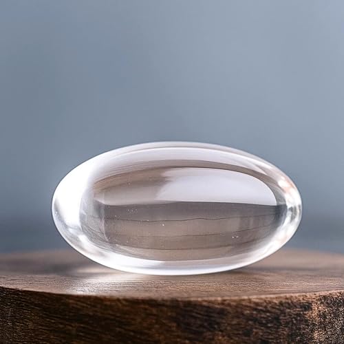 Image of Certified Sphatik Lingam | AAA Grade Clear Quartz Crystal Spatika Shivling | with Pure Ganga Jal & Chandan | Ideal for Puja, Meditation & Maha Shivratri (10-20 Gram)