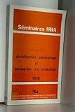 recherche ordinateur portable sur le bon coin  Classification automatique et perception par ordinateur : Textes des exposés (Séminaires IRIA)