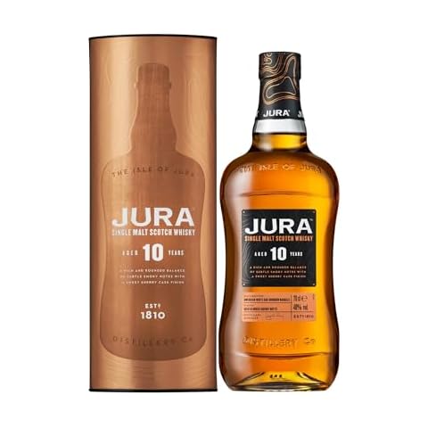 Jura 10 Year Old Single Malt Whisky Cover