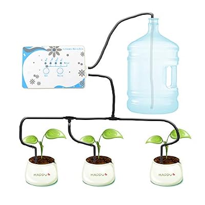 MAYiT Garden Automatic Drip Irrigation System, WiFi Connection iOS or and Android App Control Plant Watering Device, Plant Water Pump Timer