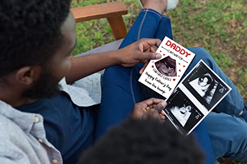 Sicohome Funny First Father's Day Card,4"X 6" 1St Fathers Day Card For Dad With Photo Insert,Happy Fathers Day Card For First Time Dad From Baby 1St Father's Day Card From Baby For Dad To Be New Dad Fathers Day Card For Husband #TOP2