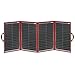 Produktbild DOKIO Solarpanel Faltbar 200W 18V Kit Monokristalline mit Solar Ladegerät (LCD Anzeige + 2 USB Ausgang) und Kabel Für 12V Kfz Batterie, AGM, GEL, Säurebatterie, Generatoren plug and play