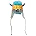Beasty Buddies Jasper Fleece Monster Hat Medium Blue Multicoloured