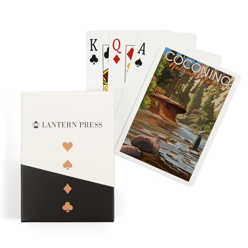 Baraja de Cartas Lantern Press Coconino Poker 52 Pzs