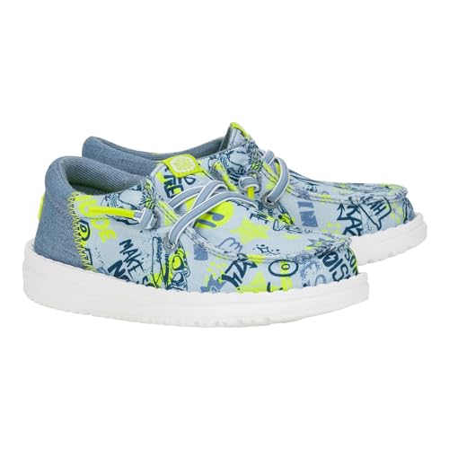 yunn☆kids LIFE Hey Dude Kids Wally Funk Splatter (Little Kid/Big Kid