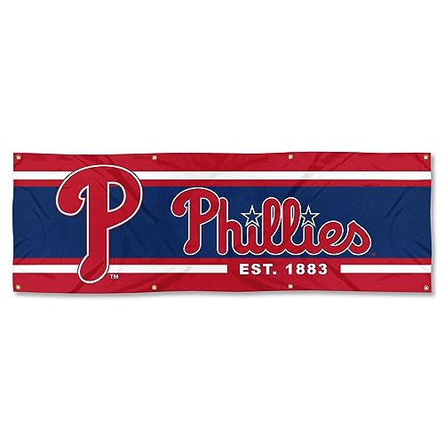 Philadelphia Phillies Large 2x6 Foot Banner