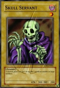 Yu-Gi-Oh! - Skull Servant LOB-4 Unlimited Edition - 2002