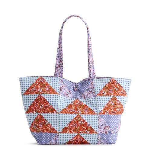 Image of Vera Bradley Women's Premium Cotton Small Hathaway Tote Bag