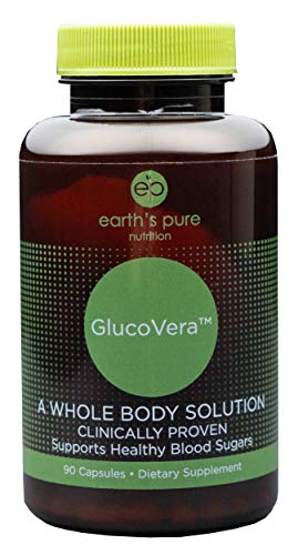 Trace Minerals | Glucovera - A Whole Body Solution | Supports Healthy Blood Sugars | Digestive Support | Non-Gmo, Certified Vegetarian | 90 Capsules #TOP19