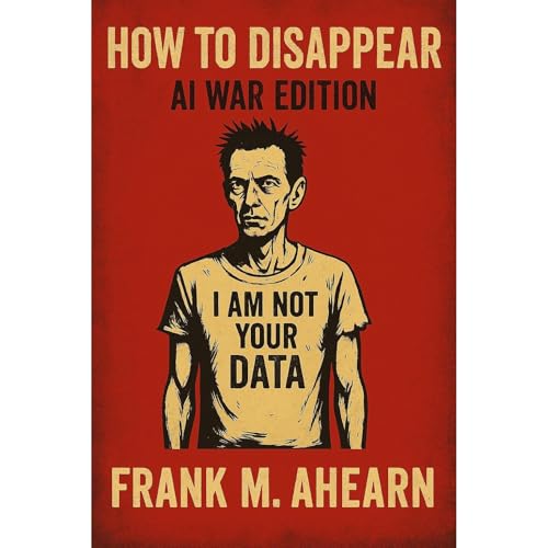 How to Disappear: AI War Edition Audiolibro Por Frank M. Ahearn arte de portada