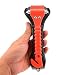 Supplies bbhosbt Car Safety Hammer, Emergency Escape Tool Car Window Breaker Seat Belt Cutter, Life Saving Survival Kit (red)