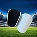 FytStycale 1 Pair Compact Football Shin Guards for Sports Activities Leg Protection for Adults and Kids, White L