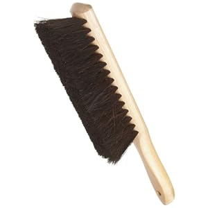 Weiler 71019 8″ Counter Duster, Black Horsehair & Fiber Mix, Fine Brushing