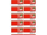 ticket numero De papel reciclado Sigel Express 76153 - Resguardos numerados (del 1 al 1000, 53 x 105 mm), color verde