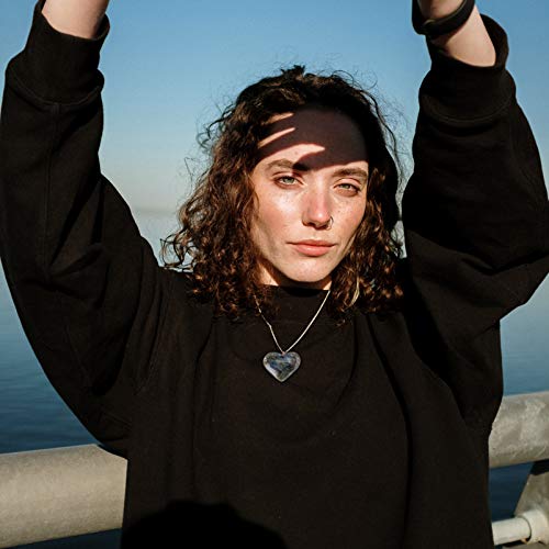 VILLCASE Cristal Coração Pedra Ametista Quartzo Cura Pedra Preciosa Amor Coração Chacra Reiki Balanc