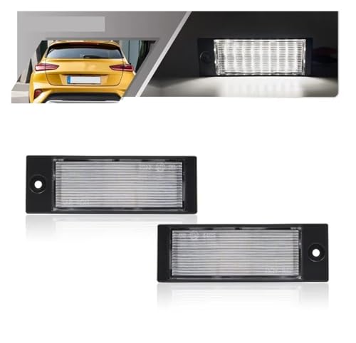 Luces led para placa matrícula de Kia XCeed CD 2019 a 2024 2