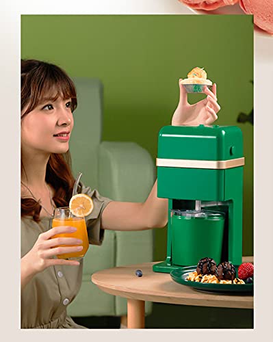 BAHAOMI Softeismaschine,Eismaschine,Heim-Eismaschine,Tiefkühl-Dessert-Maschine,Automatische Eismaschine, Rasierte… – Bild 4