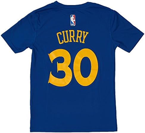 Amazon.com: Stephen Curry #30 Golden State Warriors Performance NBA  Camiseta con nombre y número del jugador (azul marino, juvenil pequeño 8) :  Ropa, Zapatos y Joyería
