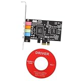 Tarjeta de sonido pcie a 5.1: con soporte de perfil bajo, la mejor opción de sonido para PC de escritorio.