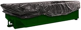 6 Mil 40 Yard Black Dumpster Liner - 1 Each