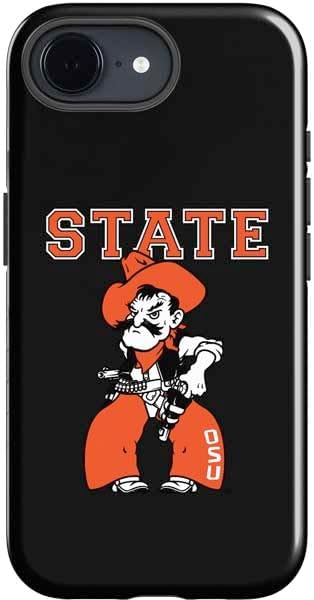 Skinit Impact Phone Case Compatible with iPhone 16e - Officially Licensed Oklahoma State University OSU Digi Design
