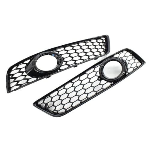 Grilles de phares antibrouillard pour pare-chocs avant A3 8P protégeant contre les débris