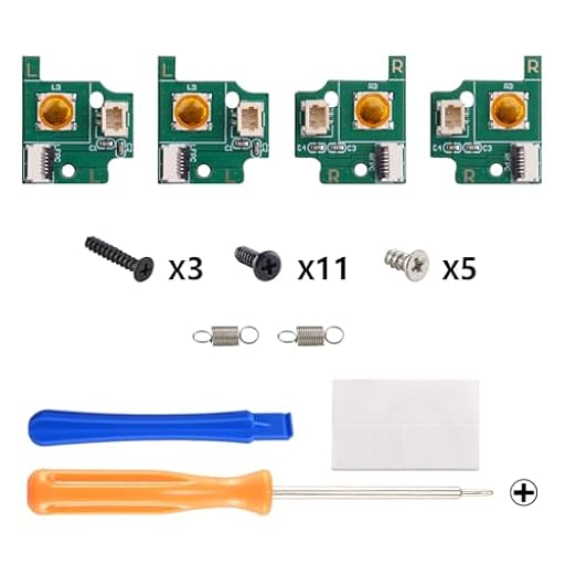 eXtremeRate Placa de Interruptor Reemplazo Kit de Palancas Traseras para ps5 Edge Control, Back Paddles Switch Board de Reparación, Piezas Mejoradas con botones LB RB Rediseñados- Sin Botones Traseros | Ya disponible en tu tienda friki favorita! En mundofriki.es! eXtremeRate Placa de Interruptor Reemplazo Kit de Palancas Traseras para ps5 Edge Control, Back Paddles Switch Board de Reparación, Piezas Mejoradas con botones LB RB Rediseñados- Sin Botones Traseros | Ya disponible en tu tienda friki favorita! En mundofriki.es!