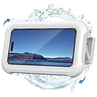 Lamicall Handyhalterung Dusche, Handy Halter - [IPx6 Wasserdicht] 480° Verstellbar Duschehalterung für Bad & Küche, HD Display Beschlagfrei Shower Handy Wandhalterung Ständer für 4-7” Smartphone