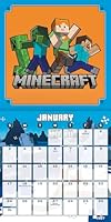 2027 Minecraft Wall Calendar B0GV4RJJ2F Book Cover