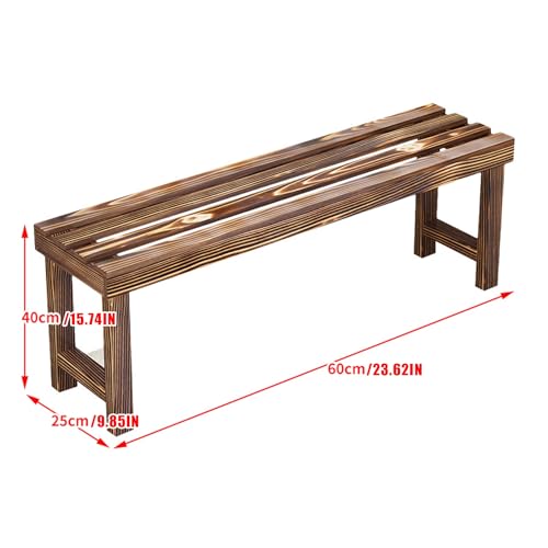 Support de pot de fleurs en bois pour optimiser l'espace du balcon - 8