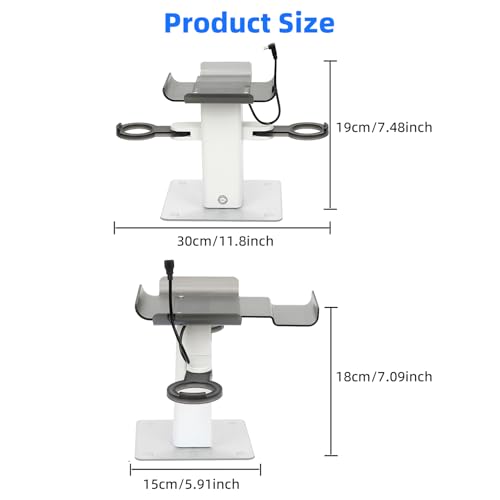 Image of Charging Dock for MetaQuest 3, Vertical Stand Fit Quest 3S /3 /2
