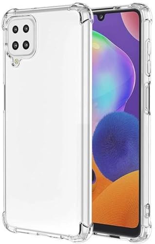 Image of BOXXO Flexible Back Cover for Samsung Galaxy A42 5G | Back Cover Transparent Clear Shockproof Case Four Corner Protection | Slim Protective Mobile Phone Cover for Samsung Galaxy A42 5G