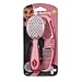 Safety 1st Easy Grip Brush and Comb, Raspberry