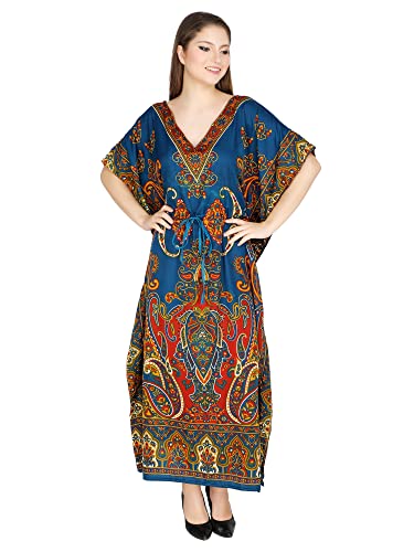 Maxi Kimono Ukal de gran tamaño y vestido de casa en talla única para mujer