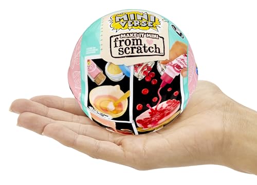 MGA Miniverse Make It Mini from Scratch Serie 2 - Mini Sammlerstücke, Geheimnisvolle Blindverpackung, Miniatur, Basteln, Nachgebildete Lebensmittel, Lufttrocknend, Nicht ESSBAR, Sammler & Kinder ab 8