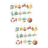 STOBAZA 32piezas Decoraciones Tropicales Adornos Colgantes De Luau para...