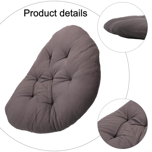 Panier suspendu rond pour une relaxation lecture au balcon - 5