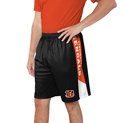 Image of FOCO NFL Mens NFL Team Logo Side Stripe Training Shorts