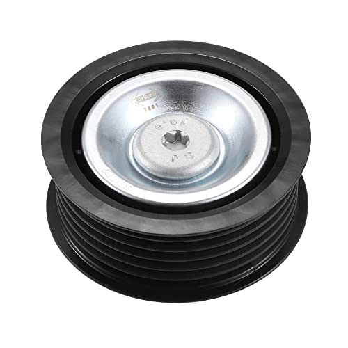 X AUTOHAUX 1562020619 Car Accessory Drive Belt Idler Pulley Deflection Guide Pulley for Mercedes-Benz C 63 AMG 2008-2015