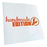 Kiwistar - Autoaufkleber - Handmade Edition - Neonorange - 40x12cm - Aufkleber Auto, Laptop, Fahrrad, LKW, Motorrad mehrfarbig JDM Decal Racing
