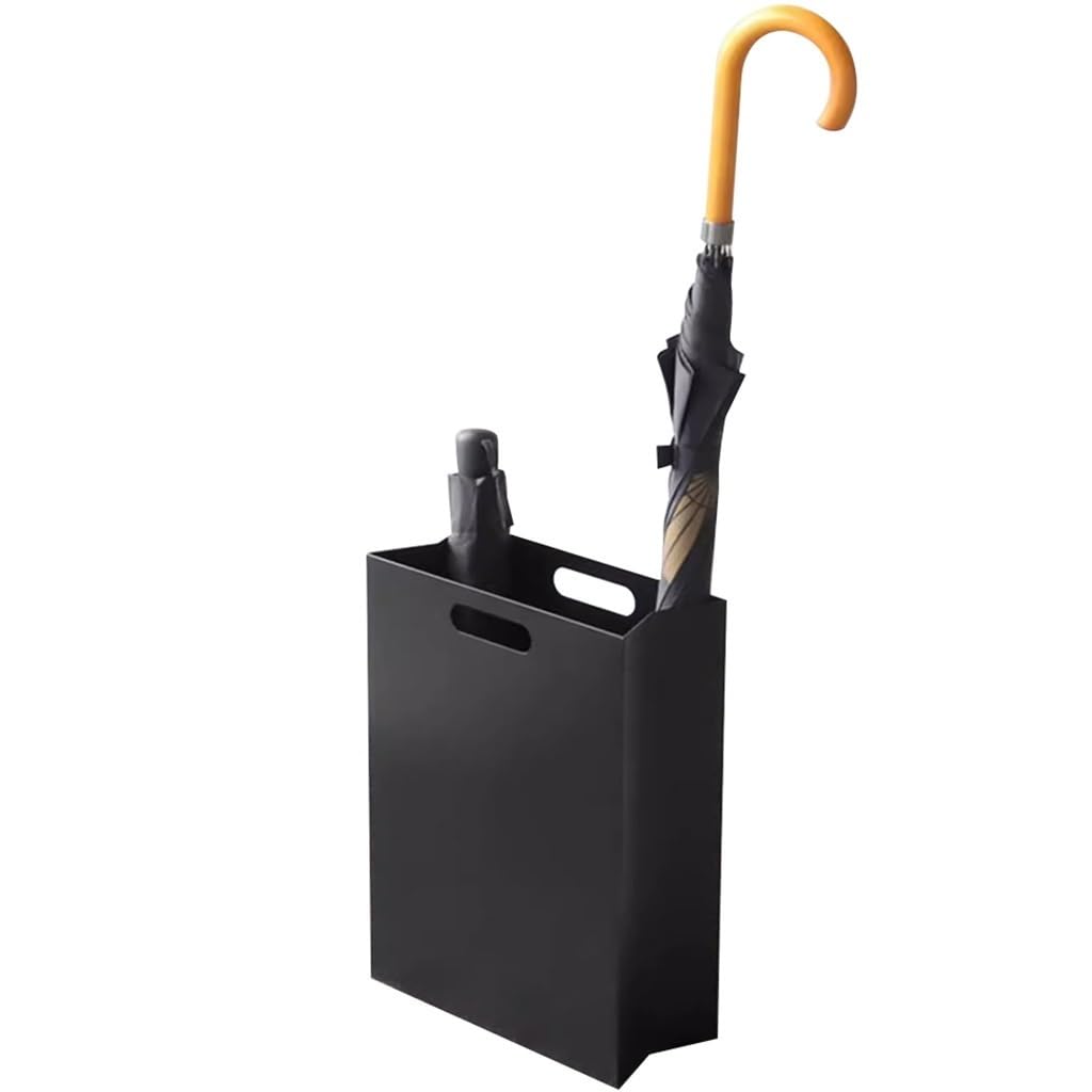 Flyiodfcxv Black Umbrella Stand, Simple Handbag Shape Holder(Black)